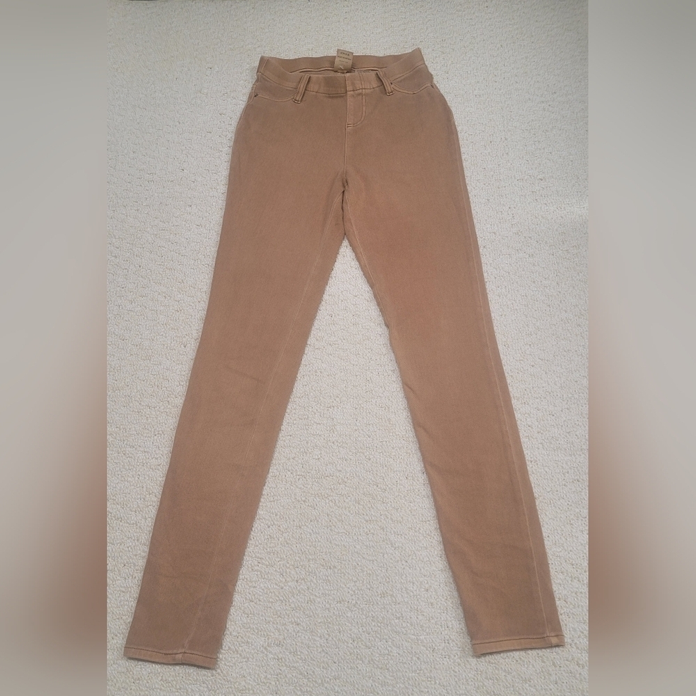 Time And Tru XS 0-2 Beige Tan Jeggings Pre-owned Good Condition